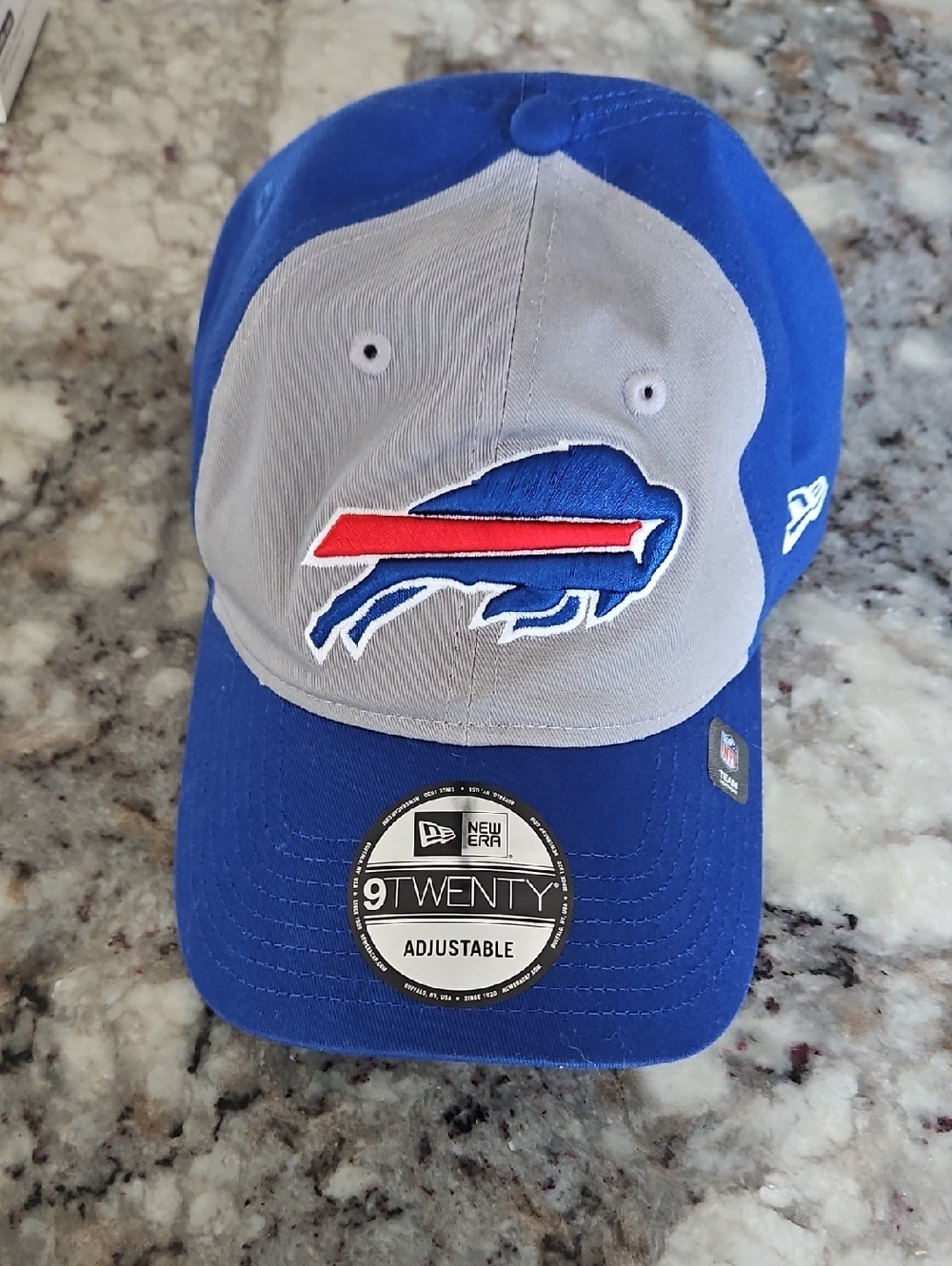 New Era Bills Two-Tone Blue & Gray 9TWENTY Adjustable Cap